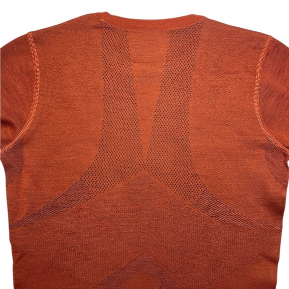 NEW Smartwool Intraknit Thermal Merino Base Layer Crew Brown Womens Small - Picture 7 of 16